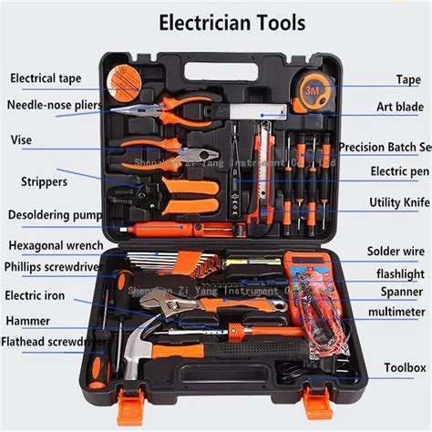 electrical tool box.com|electrical tool kit with multimeter.